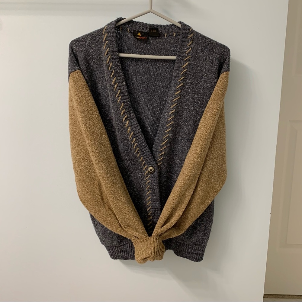 Colour Block Cardigan